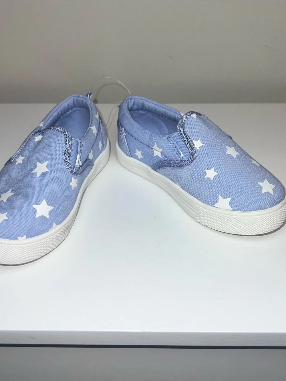 GAP Kids' Slip-On Star Print Shoes in Light Blue